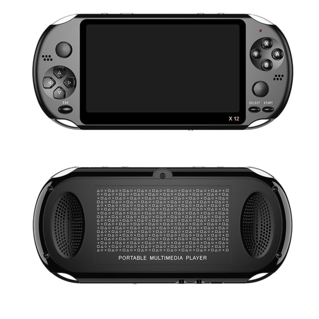 5.1 Inch X9 7 Inch X12 Plus Pro High End Version Handheld Retro Game Video Player Game Consoles with Double Rocker 2000 Games