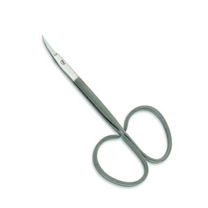 Tijeras Odontomed 2011 Iris Ribbon de 3 3/4 pulgadas con hoja curva afilada de acero inoxidable, grado A+, instrumentos médicos quirúrgicos, espejo - Product Image 1