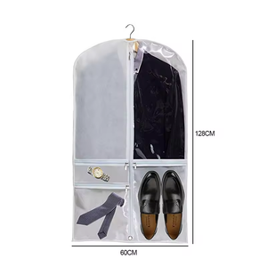 Dance Costume <b>Bags</b> Foldable Garment <b>Bags</b> with <b>Zipper</b> PVC Pockets for Shoes and Accessories Suit Garment Cover for Dresses - Product Image 4