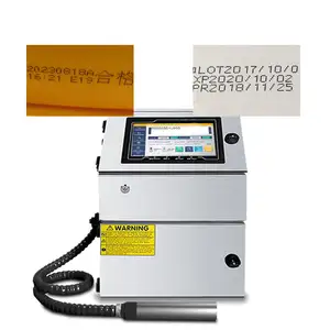 Stampante a getto d'inchiostro di nuova generazione ad alta velocità con pompa a ingranaggi di nuova generazione Touch Screen PLC per applicazione in tessuto