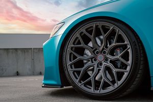 Özel Dövme Hafif Geometrik Örgülü İçbükey Jantlar 19 20 21 5x112 5x114.3 Mercedes-AMG C63 S Nissan GT-R R35 için Jantlar - Product Image 3