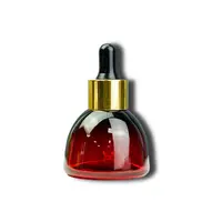 Nieuwe Rode Pagode Fles 30Ml Spray Kleur Conische Vloeibare Fles Cosmetische Fles Dropper B531