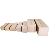 Lange Große Hartkarton-Plus Rechteckige Skateboard-Expressversand-Verpackung Lange Flache Papier-Wellpappe-Box