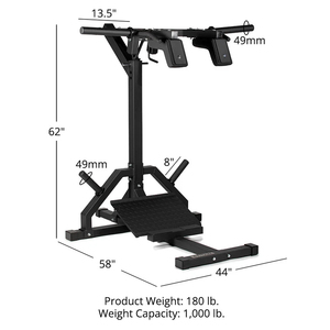 VIGFIT Fitness : Machine à <span class=keywords><strong>Squat</strong></span> à Levier, Machine à Soulever les Mollets, Machine <span class=keywords><strong>Hack</strong></span> <span class=keywords><strong>Squat</strong></span>, Rack d'Entraînement Fonctionnel <span class=keywords><strong>Squat</strong></span> et Soulever les Mollets à Levier - Product Image 6