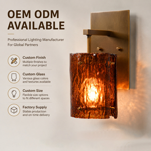 Italy Murano Glass Cylinders Decorated Wall Lamp for Hotel & Home Indoor Wall Lamp – <b>Bedroom</b> Hallway <b>Lighting</b> Decorative Sconce - Product Image 6