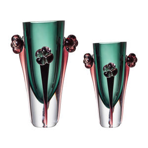 Oggetti Decorativi Moderni per la Casa Vaso da Fiori in <span class=keywords><strong>Vetro</strong></span> Fatto a Mano <span class=keywords><strong>Centrotavola</strong></span> per Soggiorno - Product Image 2