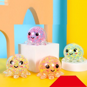 Colorful Shape Pull Stretch Promote Calm Focus Stress Relief Gel Water Bead Squeeze Ball Fidget Toys - Product Image 4