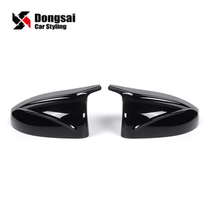 Ốp gương chiếu hậu kiểu M màu đen bóng nâng cấp cho Audi A3 <span class=keywords><strong>S3</strong></span> RS3 8V 8P, không tích hợp camera hỗ trợ, 2013+ - Product Image 1