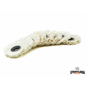 Anneaux Coton Moyen Acier Inoxydable Poli Miroir 100x10mm (8pcs) - Product Image 2