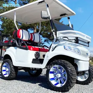 Wetruth tùy chỉnh nâng gas Powered Golf giỏ hàng 2 4 6 8 chỗ ngồi 4x4 off road loại xe Golf điện