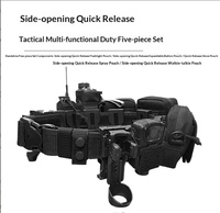 Holster de pistolet à dégagement rapide en ABS télescopique mécanique, accessoire de chasse rotatif à 360 degrés