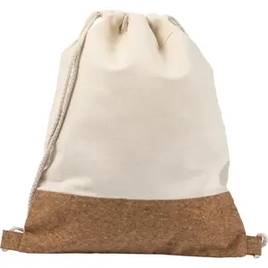 Mochila de corcho y algodón, merchandising sostenible - Product Image 1