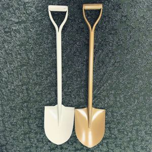 Pelle industrielle en acier de qualité supérieure S503/S501MY avec poignée en bois dur à poignée en D, lame carrée, pelle à neige et pelle de jardin - Product Image 5