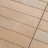 Azulejos de Baño Faro Sand Porcelain 35x35 Precortados, Mate, Antideslizantes, 9 mm de Grosor, Bordes Irregulares