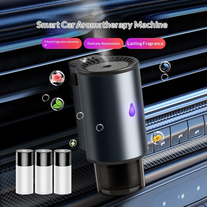 Moderner Luxus-Auto-Aromatherapie-Diffusor <span class=keywords><strong>10ml</strong></span> Duftender Luftauslass-<span class=keywords><strong>Clip</strong></span> USB-Betrieben Aluminiumlegierung Armaturenbrett-Lufterfrischer - Product Image 4