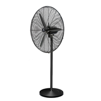 Ventilateur électrique industriel à grand débit d'air 20/26/30-Huasheng, ventilateur mural vertical oscillant haute puissance, fabriqué en métal durable