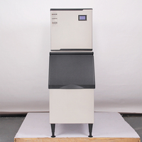 Machine à glaçons HENGZHI à refroidissement par eau, capacité de 250 kg, compresseur haute productivité, pour café