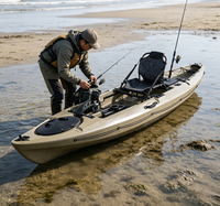 Bateau de pêche en fibre de verre 4M, annexe en PRV pour la pêche en radeau en extérieur, bateau de pêche en fibre de verre pour rivières et lacs, yacht en fibre de verre