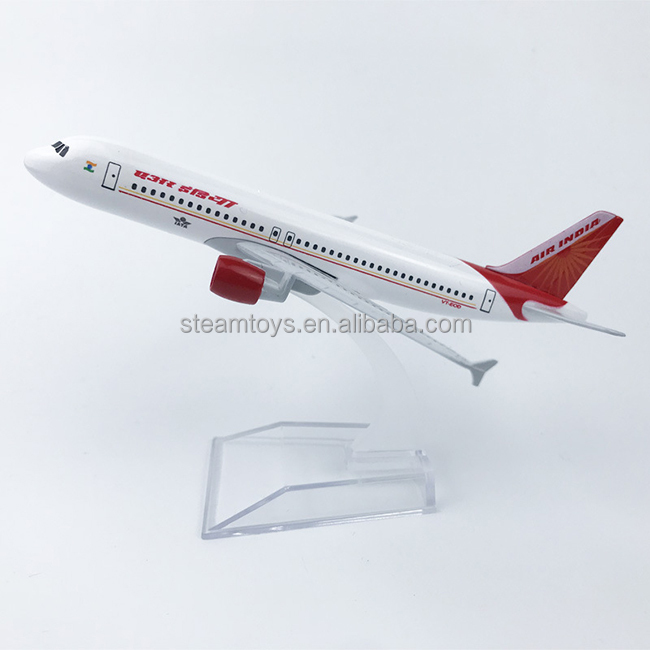 航空機モデル16cmエアインディアエアバスA320ダイキャスト玩具