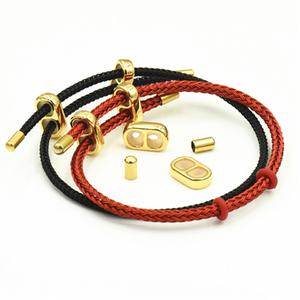 डिय 3 डी हार्ड क्लैंप स्टील वायर कॉर्ड रंगीन रस्सी कंगन समायोज्य चार्म्स सिल्वर बकल स्टेनलेस स्टील वाटरप्रूफ ब्रैसलेट - Product Image 5