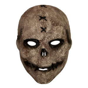 Masque de crâne en toile de jute intégral en latex Glojoy, accessoire de costume effrayant pour fête d'Halloween pour adultes - Product Image 6