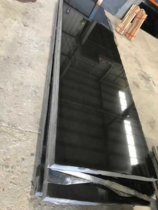 Shanxi puro preto granito Khammam pedra áspera corte granito lajes - Product Image 6