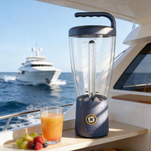 Blender portable à moteur à bouton unique, mini blender USB, machine à jus portable, robot culinaire, batterie, mixeur de pulpe de fruits - Product Image 1
