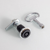 Loquet de compression pour armoire électrique de style Southco E3, revêtement noir Zdc