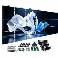 Écran LED de location haute fréquence de rafraîchissement P3.91, échelle de gris 16 bits, accès avant et arrière, pour concerts et festivals de musique
