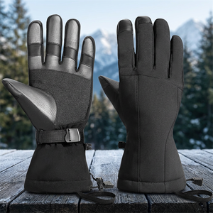 Women Waterproof Winter <b>Gloves</b> Thermal Windproof Snowboard <b>Gloves</b> Cycling Running <b>Touchscreen</b> Cotton Outdoor Sports Wear Ski Pro - Product Image 2