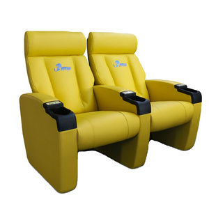 Chaise de cinéma en cuir moderne personnalisée siège de canapé de cinéma meubles - Product Image 1