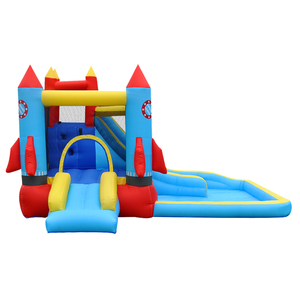 Aire de jeux extérieure châteaux gonflables maison rebondissante pour enfants gonflable eau rebondissant sauter <span class=keywords><strong>garde</strong></span> du <span class=keywords><strong>corps</strong></span> gonflable - Product Image 2
