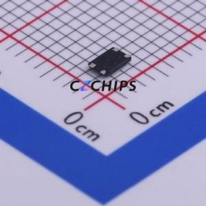 1TS028B-1500-0450-CT Tactile Switch SMD,1.9x2.8mm Switch Single Pole Single Throw Oval Button 1.5N Vertical Mount - Product Image 2