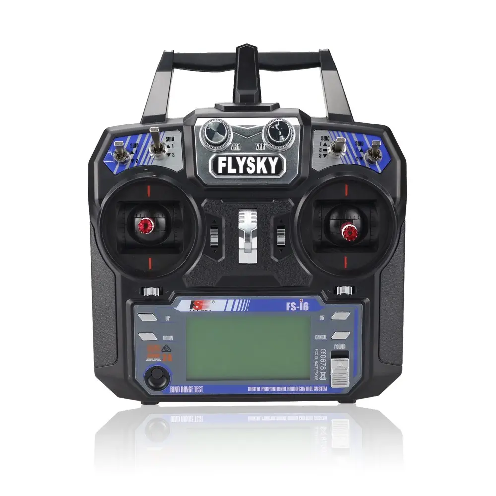 Newest Flysky FS-i6 FS I6 2.4G 6ch RC Transmitter Controller FS-iA6 Receiver For Helicopter Plane Quadcopter Glider
