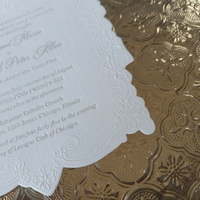 Tarjetas de Invitación y Menú Personalizadas de Alta Calidad, Ecológicas, con Grabado en Relieve, Impresión en Letterpress y UV, Papel Elegante, Tarjetas de Agradecimiento de Cartulina