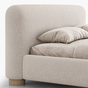 <span class=keywords><strong>Lit</strong></span> double moderne <span class=keywords><strong>de</strong></span> luxe français, grand format, blanc, en sherpa, pour chambre principale, villa, appartement, <span class=keywords><strong>avec</strong></span> tête <span class=keywords><strong>de</strong></span> <span class=keywords><strong>lit</strong></span> - Product Image 5