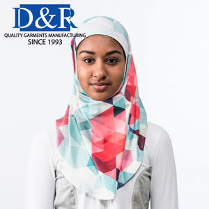 ผ้าคลุมศีรษะแบบสวมสำหรับผู้หญิงมุสลิม คุณภาพพรีเมียม แห้งเร็ว เหมาะสำหรับออกกำลังกาย ผลิตจากผ้าสแปนเด็กซ์ เสื้อผ้าอิสลาม - Product Image 4