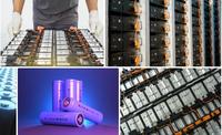 Equipo de Procesamiento de Baterías EV HGTECH, Almacenamiento de Energía Modular, Línea de Ensamblaje Automática de Paquetes de Baterías de Litio Prismáticas