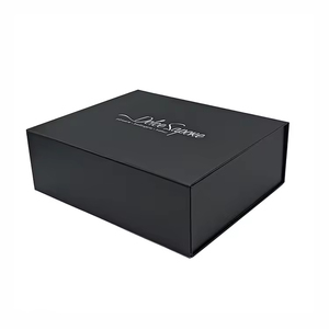Boîte-cadeau pliable de luxe recyclable personnalisée revêtement UV rapide <span class=keywords><strong>avec</strong></span> dossier en carton à aimant rigide <span class=keywords><strong>avec</strong></span> doublure en éponge - Product Image 1