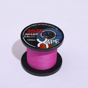 Ligne de pêche tressée Fish Strike X4Pe 1000m 2.0mm haute résistance pour la pêche en mer et à la leurre - Product Image 1