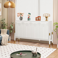 Meuble de salon en bois, buffet d'appoint en bois, armoire de rangement