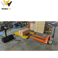 Table élévatrice en U WEMALIFT avec plateforme, vérin hydraulique stationnaire robuste sur mesure, 1450x1140mm, Zhejiang