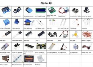 Kit de démarrage super complet OKY1019-3 R3 avec servomoteurs LCD, capteurs et plaque d'expérimentation - Product Image 2