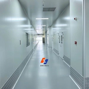 モジュール式クリーンルームシステム304ステンレス鋼新しいISO 14644認定医薬品バイオテクノロジー実験用ターンキー - Product Image 1