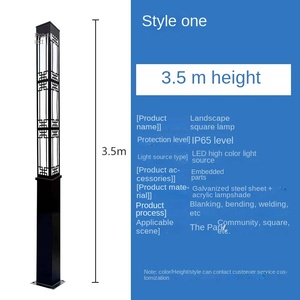 แผง IP65โพลียูรีเทนแบบขึ้นรูปสำหรับตกแต่งถนนกลางแจ้งไฟ LED กันไฟกันน้ำสไตล์ยุโรป - Product Image 5