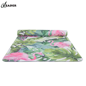 Tapis de yoga écologique personnalisé en plastique recyclé issu de l'océan, personnalisé en RPET - Product Image 4