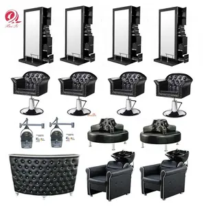 Fashionable salon furniture hydraulic cheap kursi barbershop barber chair for beauty salon