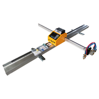 Máquina de Corte por Plasma CNC Portátil PFT-1830 Económica, Motor Paso a Paso de Precisión de 0.01 mm para Corte por Plasma/Llama de Metal de Grosor Medio