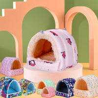 Warmes Winter-Hamsternest Wasserdichtes Baumwollhaus für Papageien, Eichhörnchen, Meerschweinchen, Fancy Ratten und Goldhamster