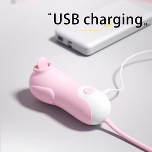 Vibrateur en silicone en forme de rose avec 10 modes, jouet sexuel pour clitoris et seins, ventouses de stimulation lingual incluses - Product Image 5